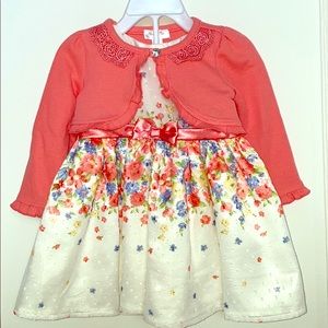 New Baby girls dress  size 12M just gorgeous !